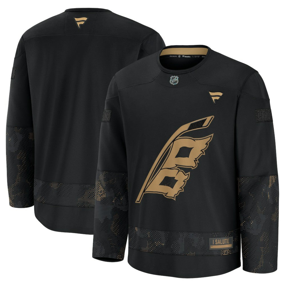 Carolina Hurricanes Fanatics 2024 Military Appreciation Practice Jersey