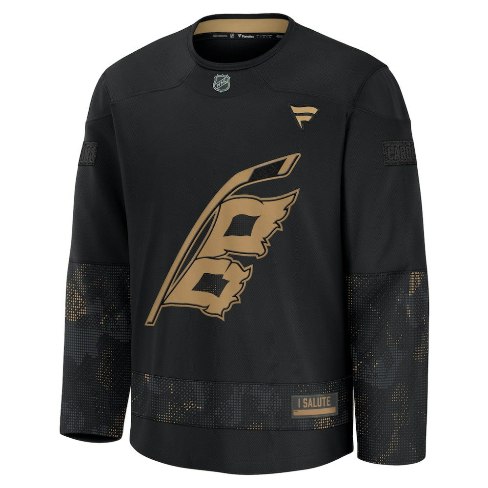 Carolina Hurricanes Fanatics 2024 Military Appreciation Practice Jersey