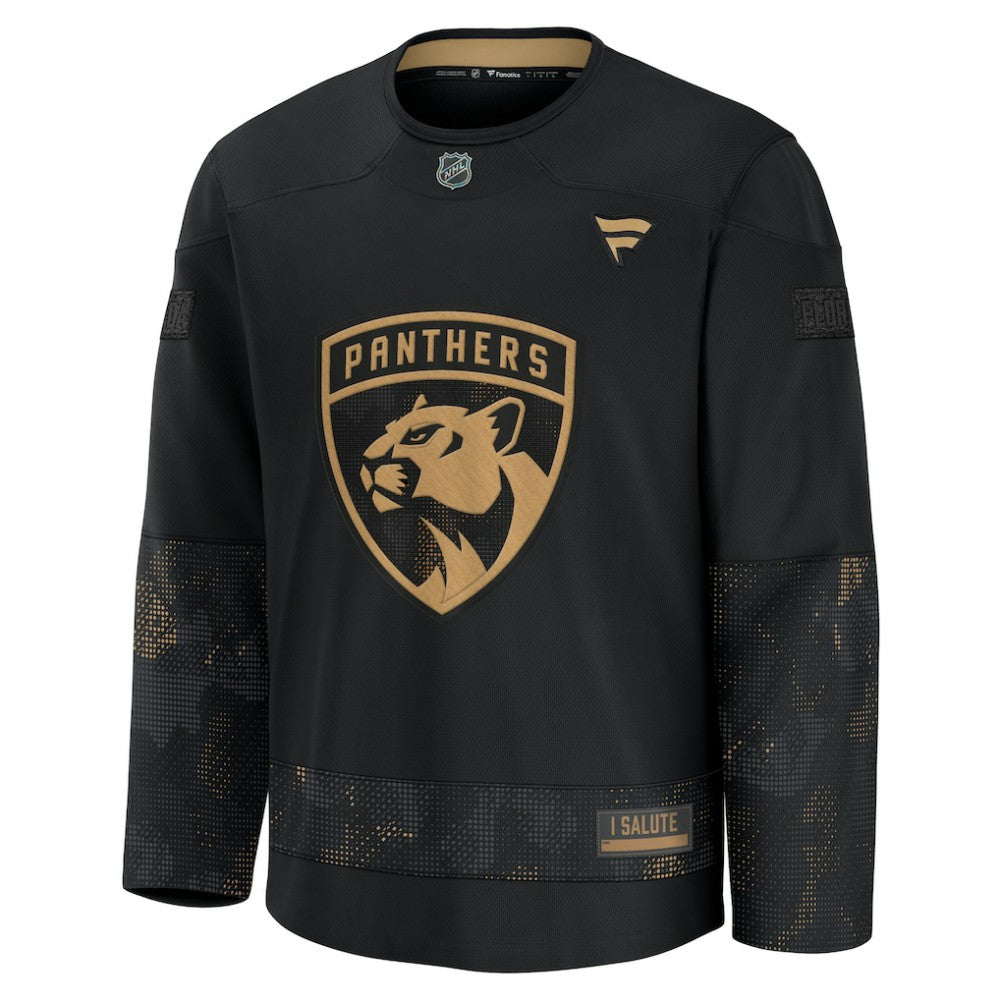 Florida Panthers Fanatics 2024 Military Appreciation Practice Jersey