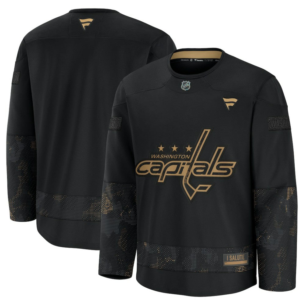 Washington Capitals Fanatics 2024 Military Appreciation Practice Jersey
