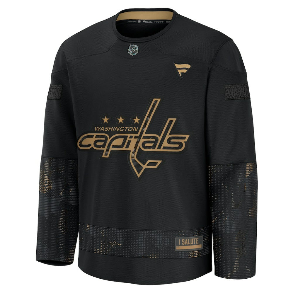 Washington Capitals Fanatics 2024 Military Appreciation Practice Jersey