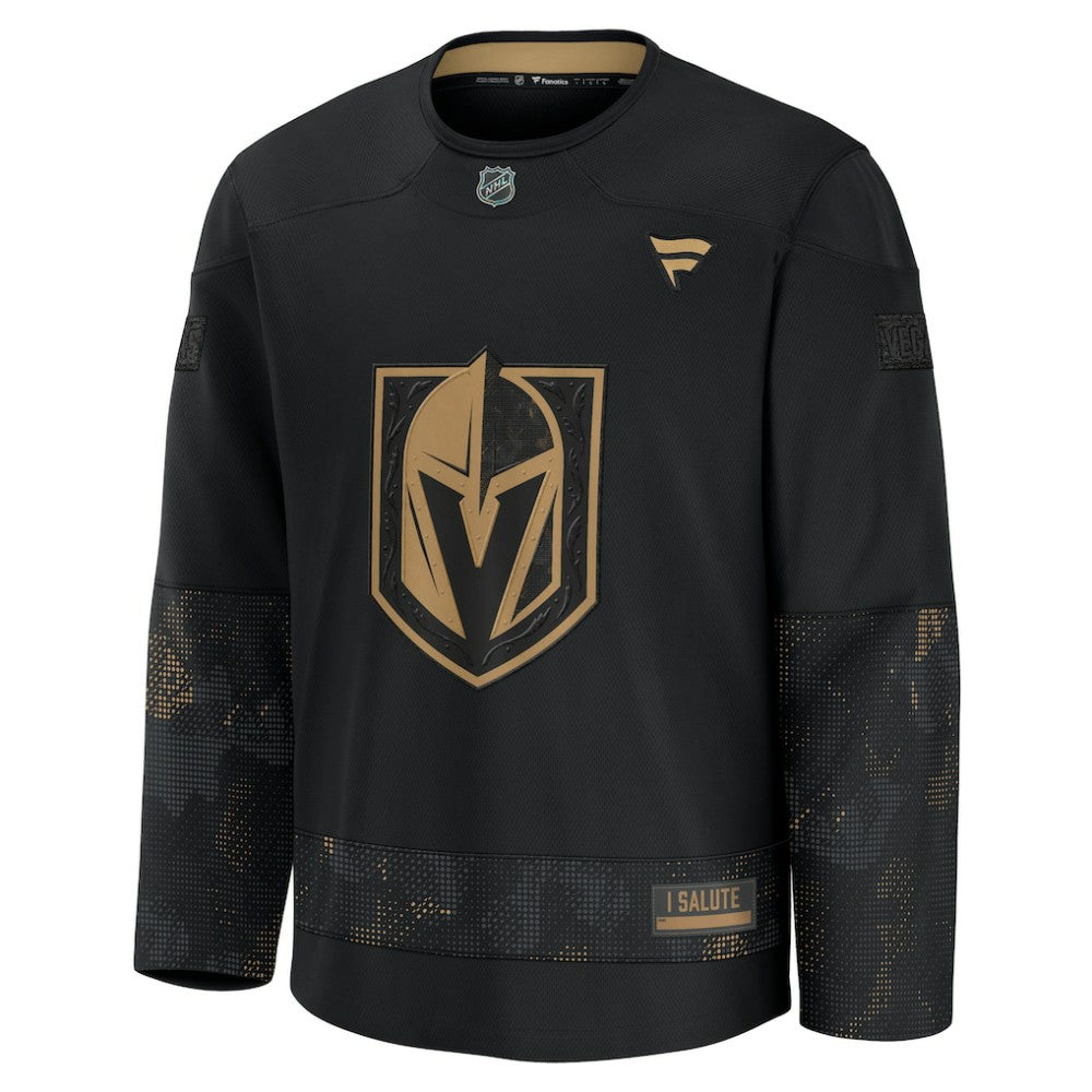 Vegas Golden Knights Fanatics 2024 Military Appreciation Practice Jersey
