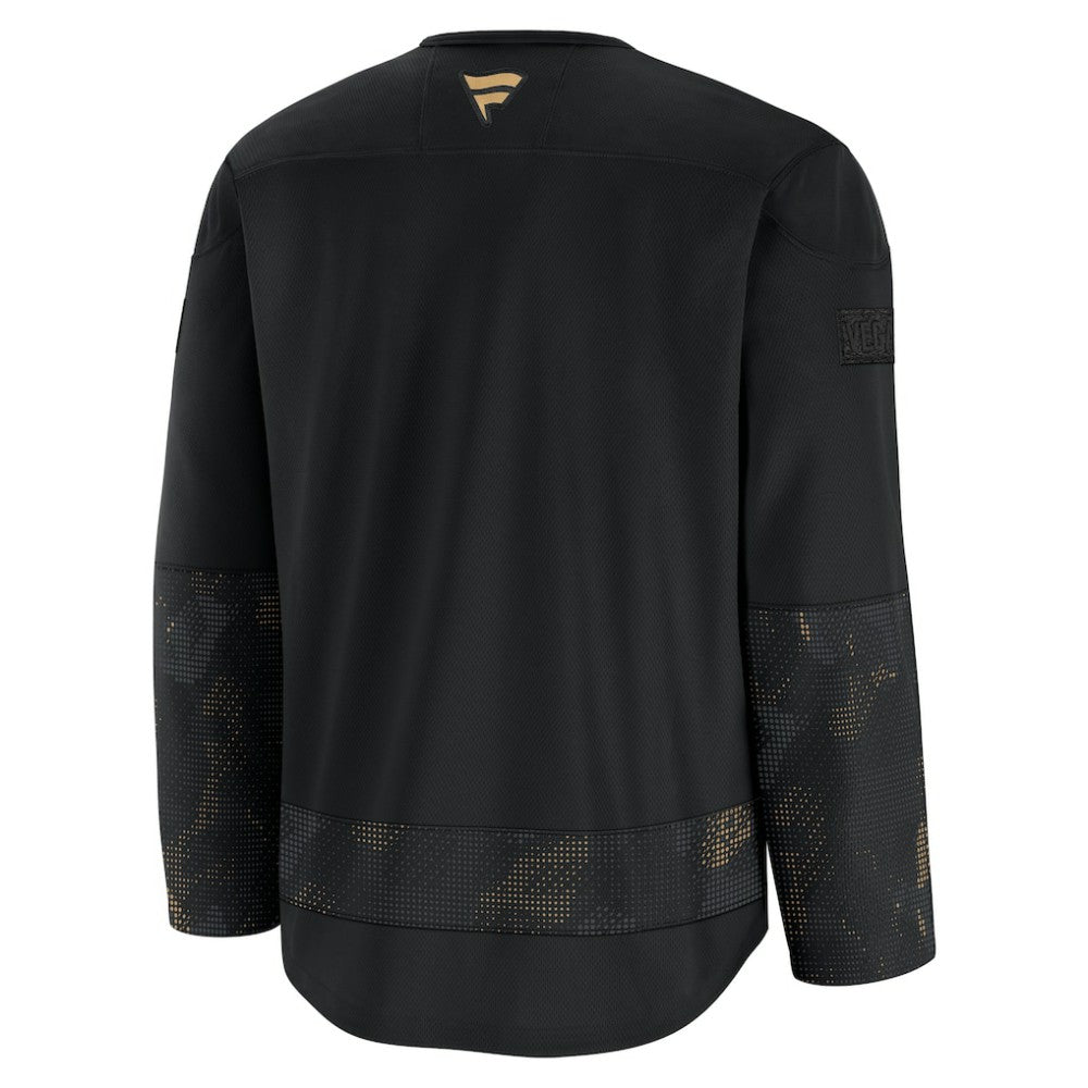 Vegas Golden Knights Fanatics 2024 Military Appreciation Practice Jersey