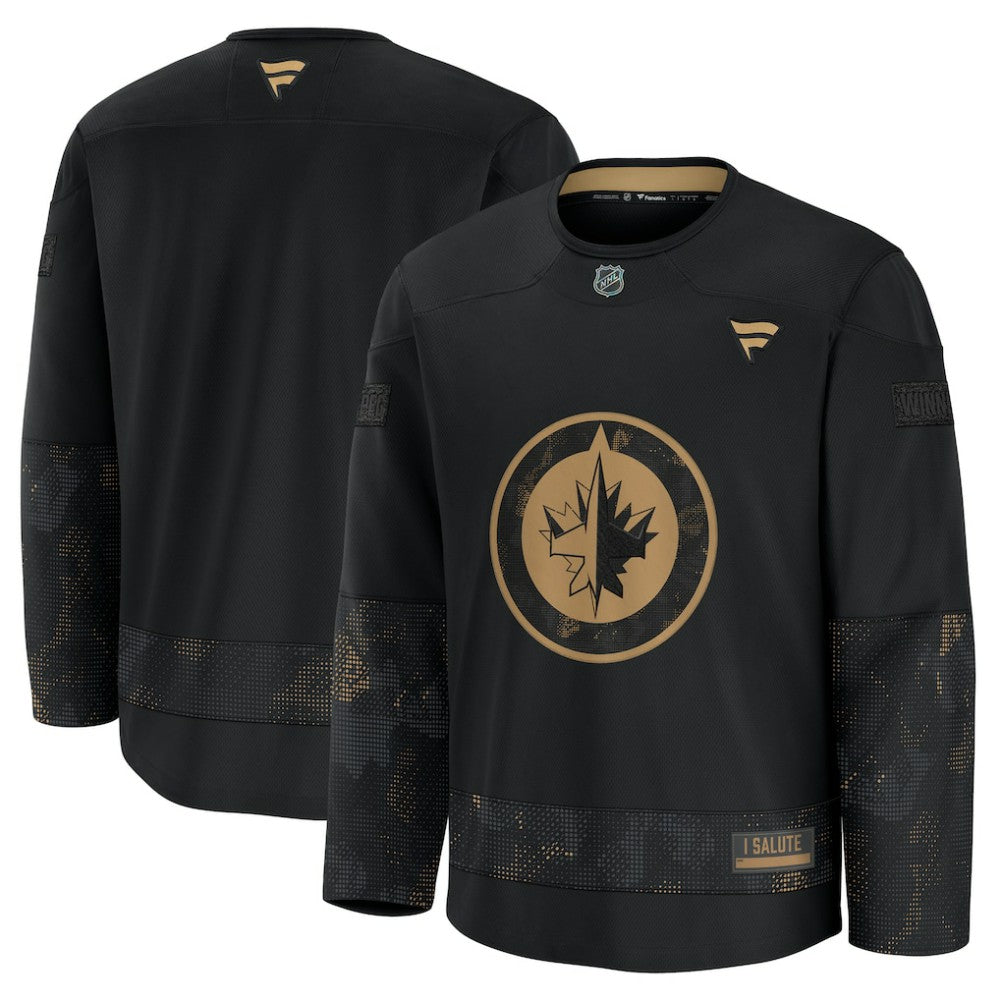 Winnipeg Jets Fanatics 2024 Military Appreciation Practice Jersey