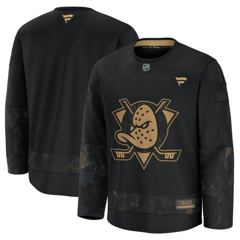 Anaheim Ducks Fanatics 2024 Military Appreciation Practice Jersey