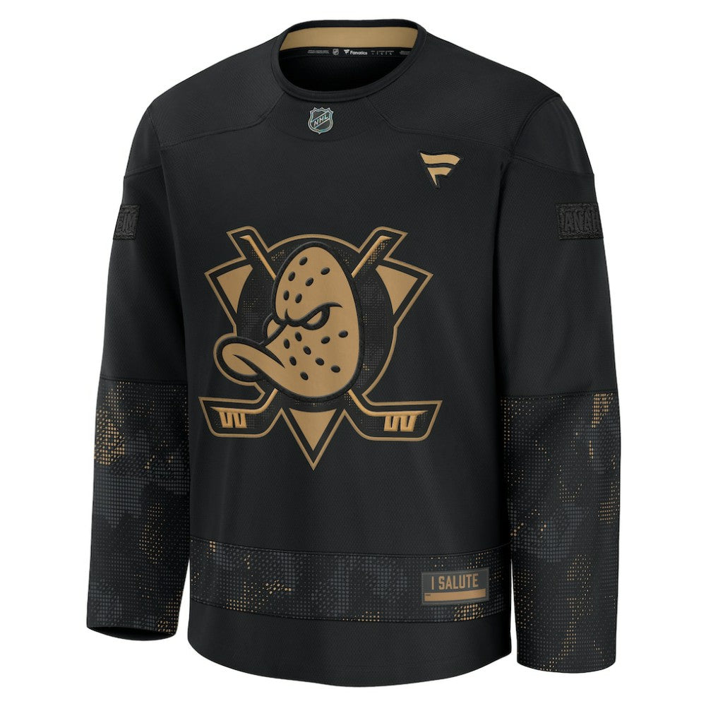 Anaheim Ducks Fanatics 2024 Military Appreciation Practice Jersey