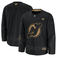 New Jersey Devils Fanatics 2024 Military Appreciation Practice Jersey