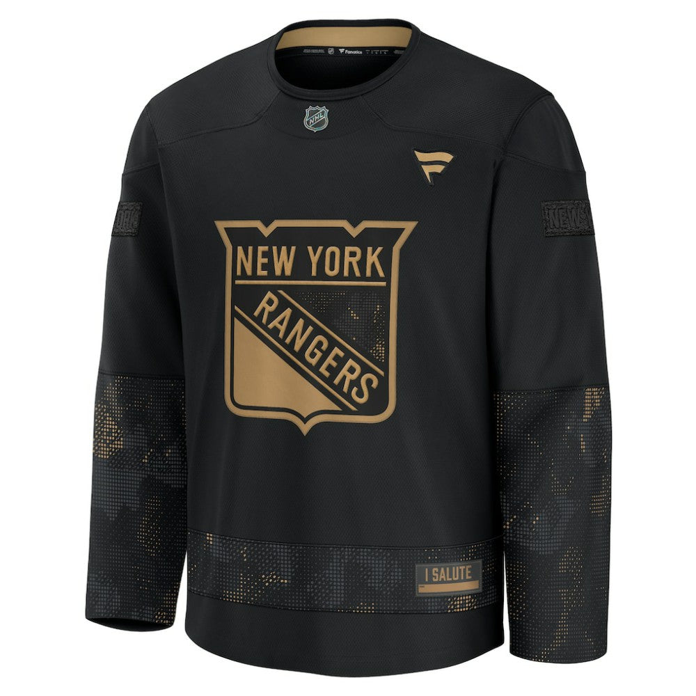 New York Rangers Fanatics 2024 Military Appreciation Practice Jersey