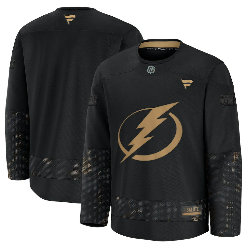 Tampa Bay Lightning Fanatics 2024 Military Appreciation Practice Jersey