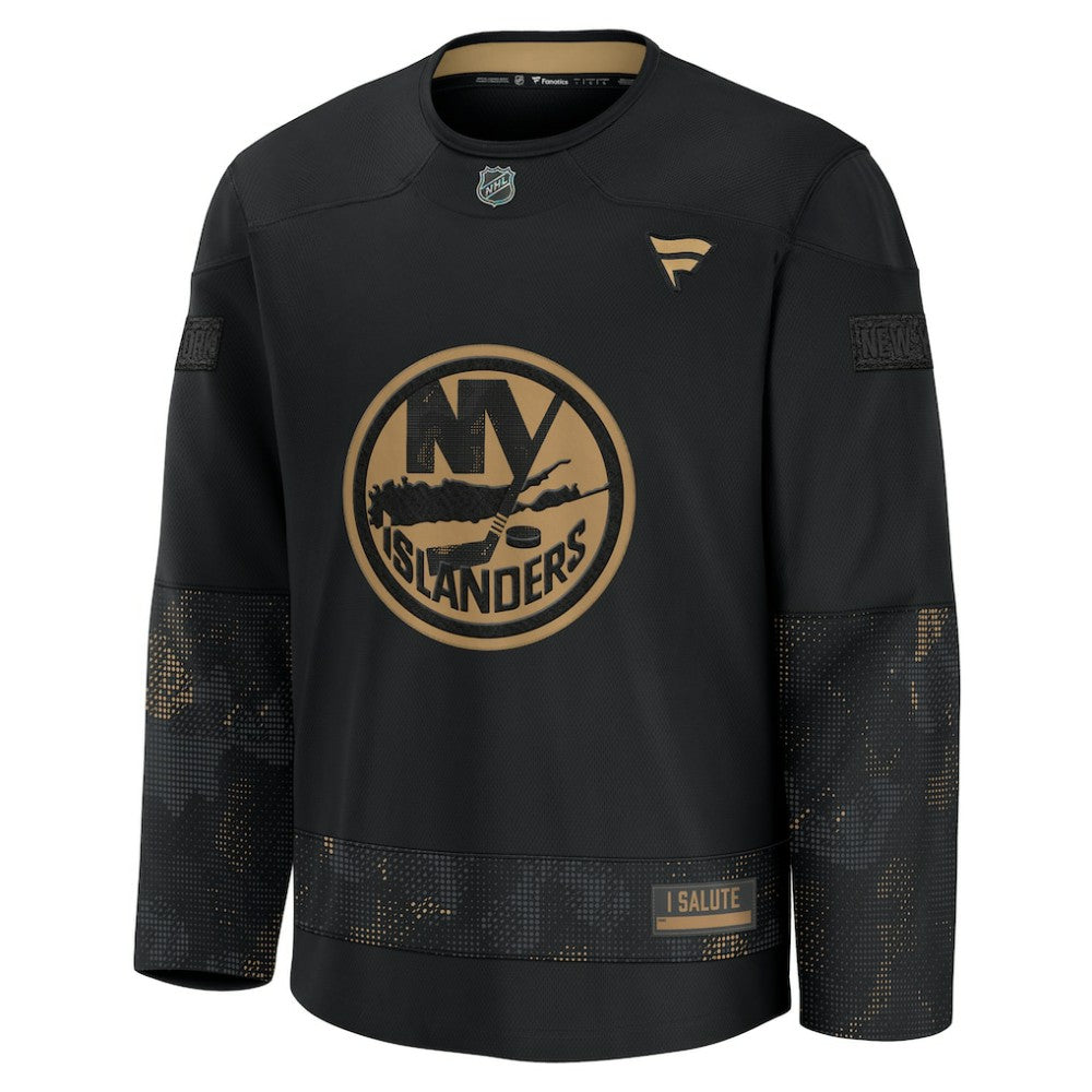 New York Islanders Fanatics 2024 Military Appreciation Practice Jersey
