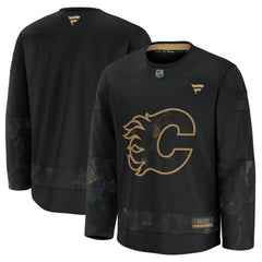 Calgary Flames Fanatics 2024 Military Appreciation Practice Jersey