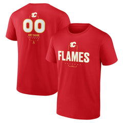 Calgary Flames Personalized Name & Number Midfielder T-Shirt