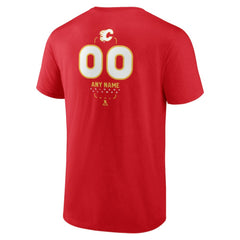 Calgary Flames Personalized Name & Number Midfielder T-Shirt