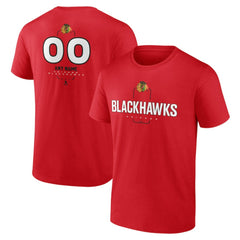 Chicago Blackhawks Personalized Name & Number Midfielder T-Shirt