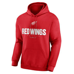 Detroit Red Wings Personalized Name & Number Midfielder Pullover Hoodie