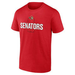 Ottawa Senators Personalized Name & Number Midfielder T-Shirt