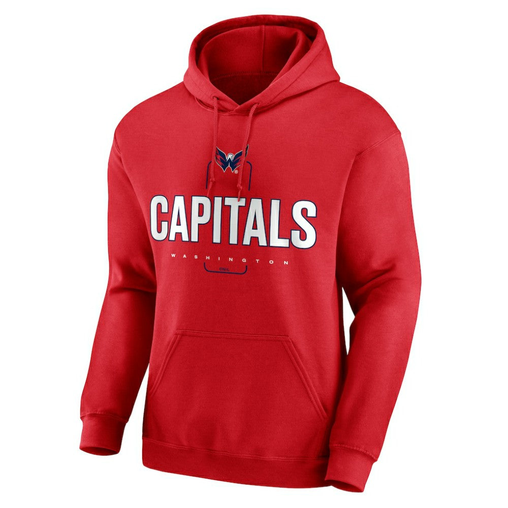 Washington Capitals Personalized Name & Number Midfielder Pullover Hoodie