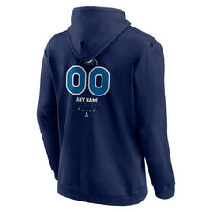 Winnipeg Jets Personalized Name & Number Midfielder Pullover Hoodie