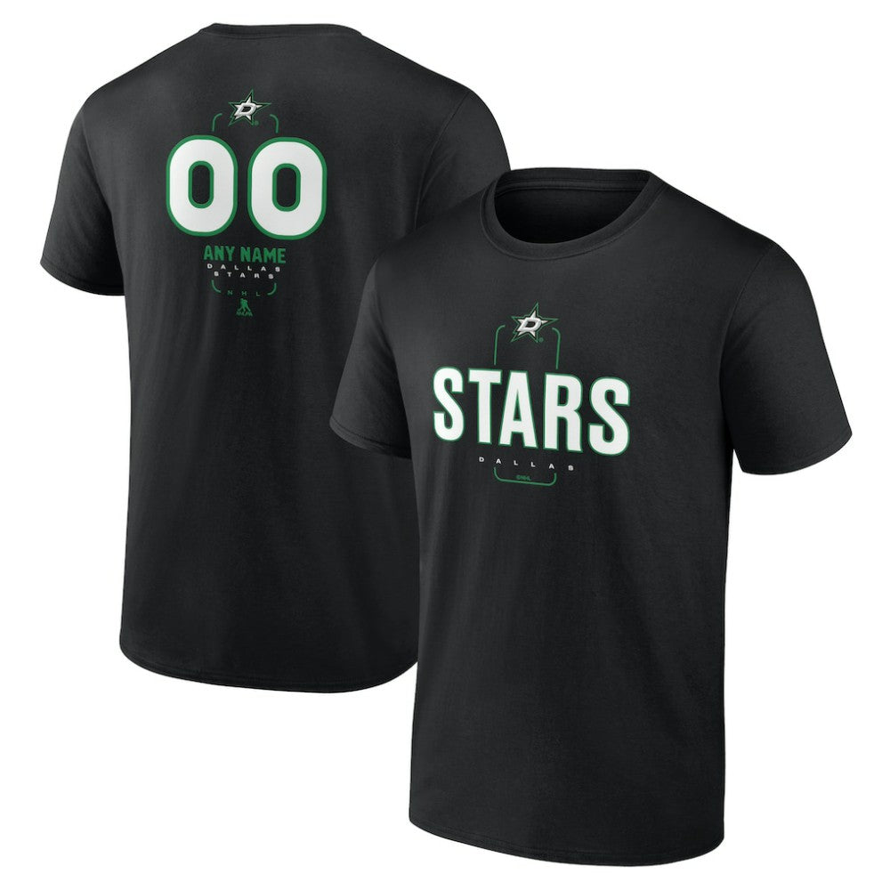 Dallas Stars Personalized Name & Number Midfielder T-Shirt