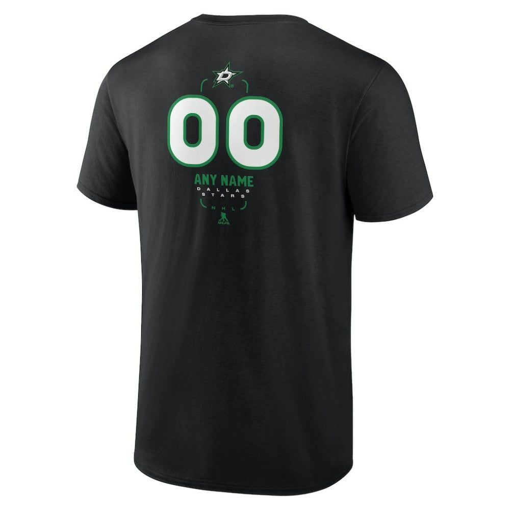 Dallas Stars Personalized Name & Number Midfielder T-Shirt