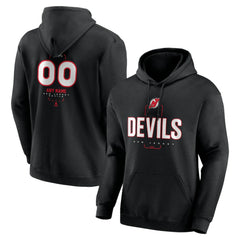 New Jersey Devils Personalized Name & Number Midfielder Pullover Hoodie