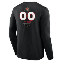 Ottawa Senators Personalized Name & Number Midfielder Long Sleeve T-Shirt