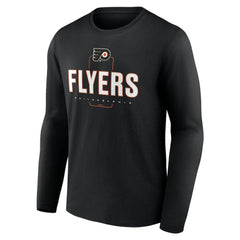Philadelphia Flyers Personalized Name & Number Midfielder Long Sleeve T-Shirt