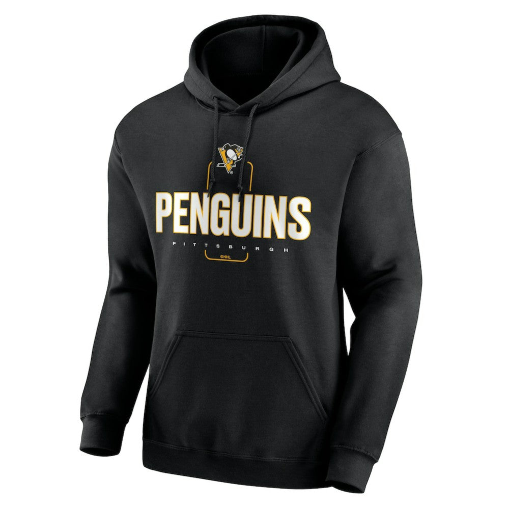 Pittsburgh Penguins Personalized Name & Number Midfielder Pullover Hoodie
