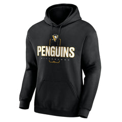 Pittsburgh Penguins Personalized Name & Number Midfielder Pullover Hoodie