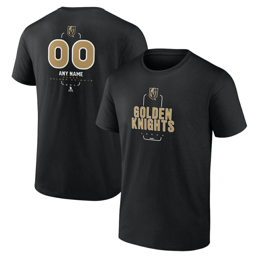 Vegas Golden Knights Personalized Name & Number Midfielder T-Shirt