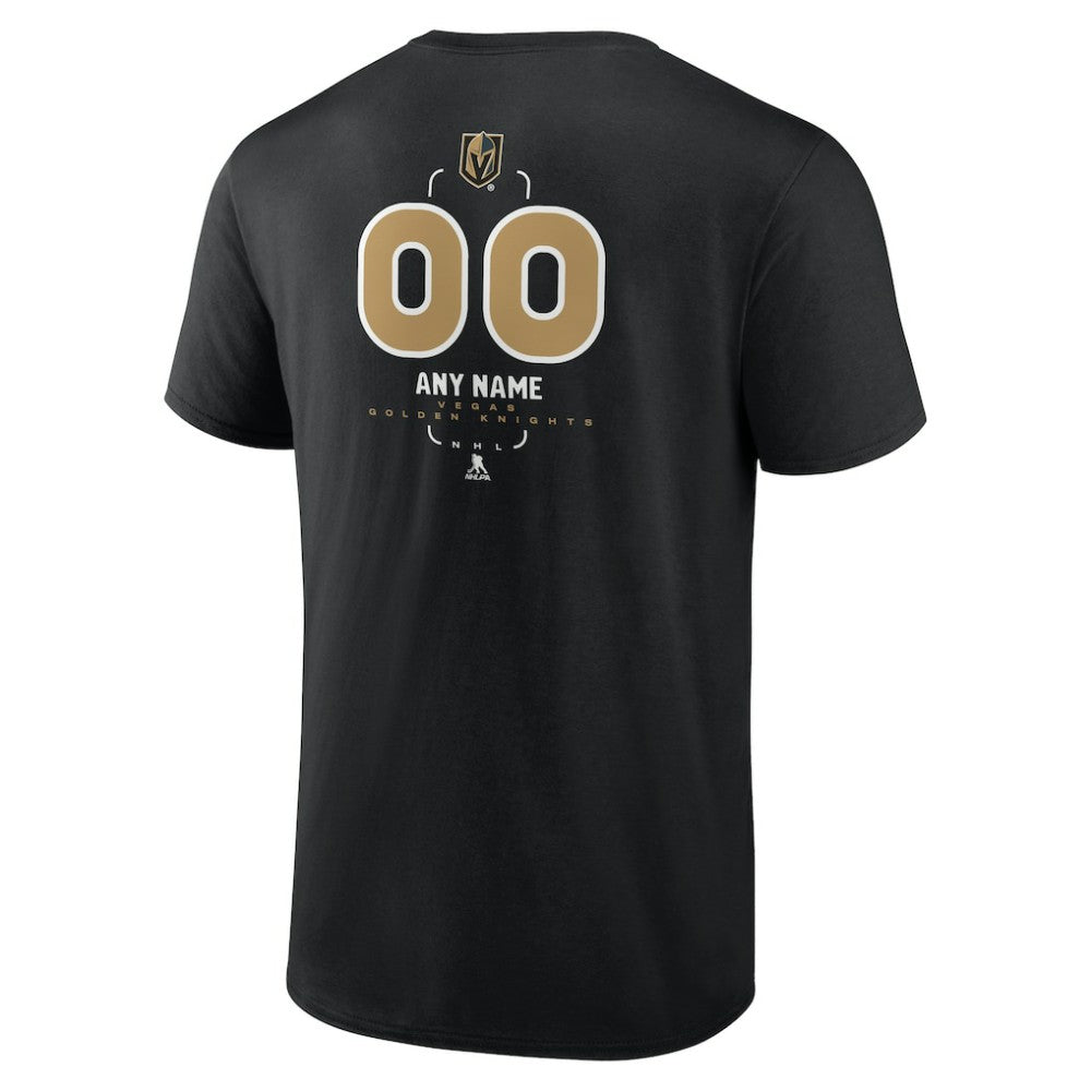 Vegas Golden Knights Personalized Name & Number Midfielder T-Shirt