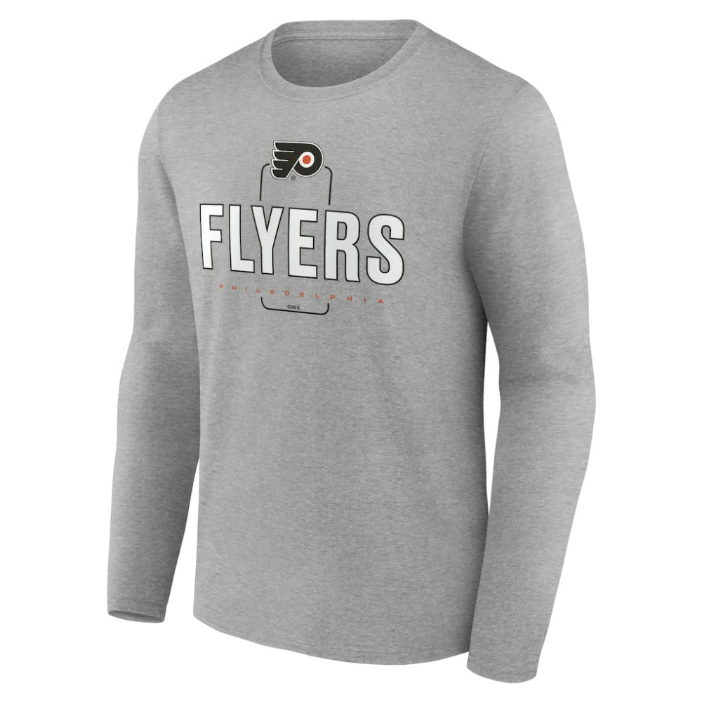 Philadelphia Flyers Personalized Name & Number Midfielder Long Sleeve T-Shirt