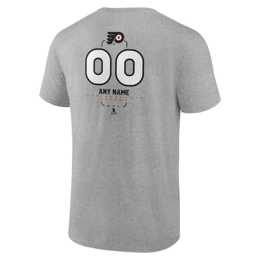Philadelphia Flyers Personalized Name & Number Midfielder T-Shirt