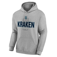 Seattle Kraken Personalized Name & Number Midfielder Pullover Hoodie