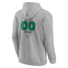 Vancouver Canucks Personalized Name & Number Midfielder Pullover Hoodie