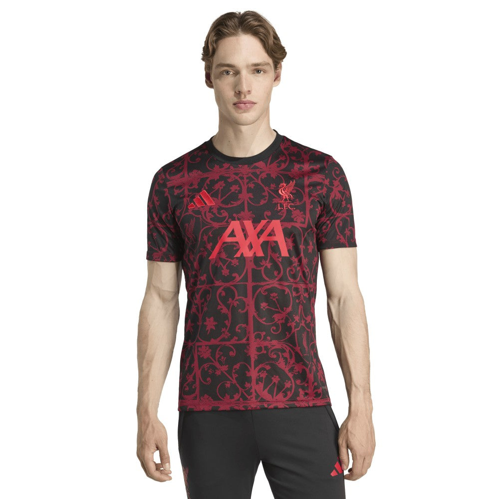 Liverpool 2025/26 AEROREADY Pre-Match Top / Soccer For sale
