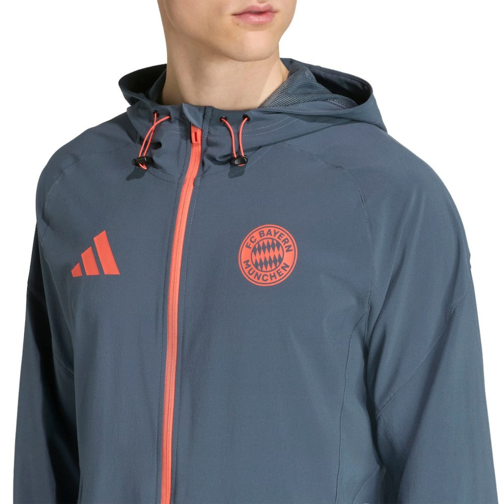 Bayern Munich 2025/26 Tiro Vis Tech Travel Jacket / Soccer Hot sale