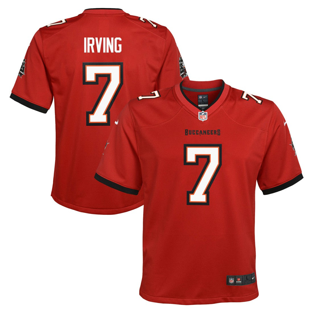 NFL Tampa Bay Buccaneers Bucky Irving  Youth Game Jersey