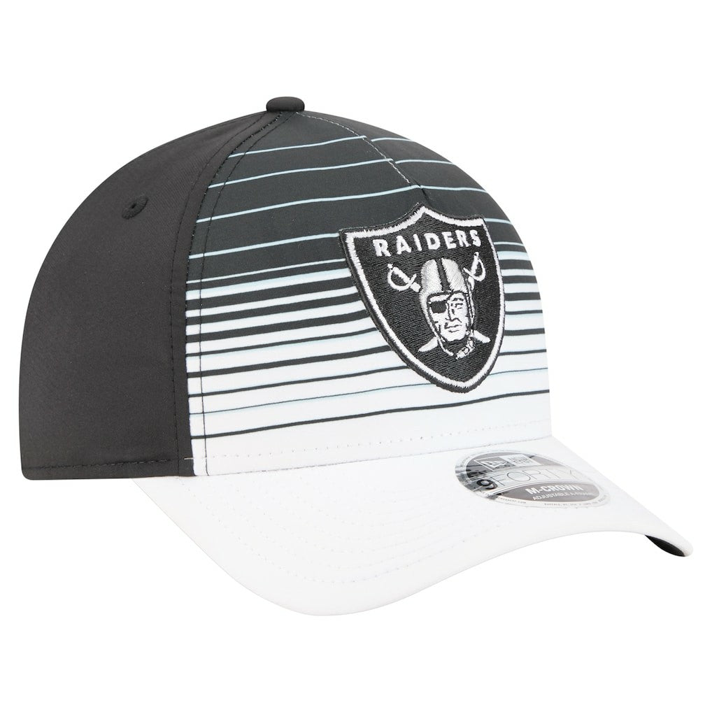 NFL Las Vegas Raiders Adventure Gradient 9FORTY M-Crown A-Frame Adjustable Hat