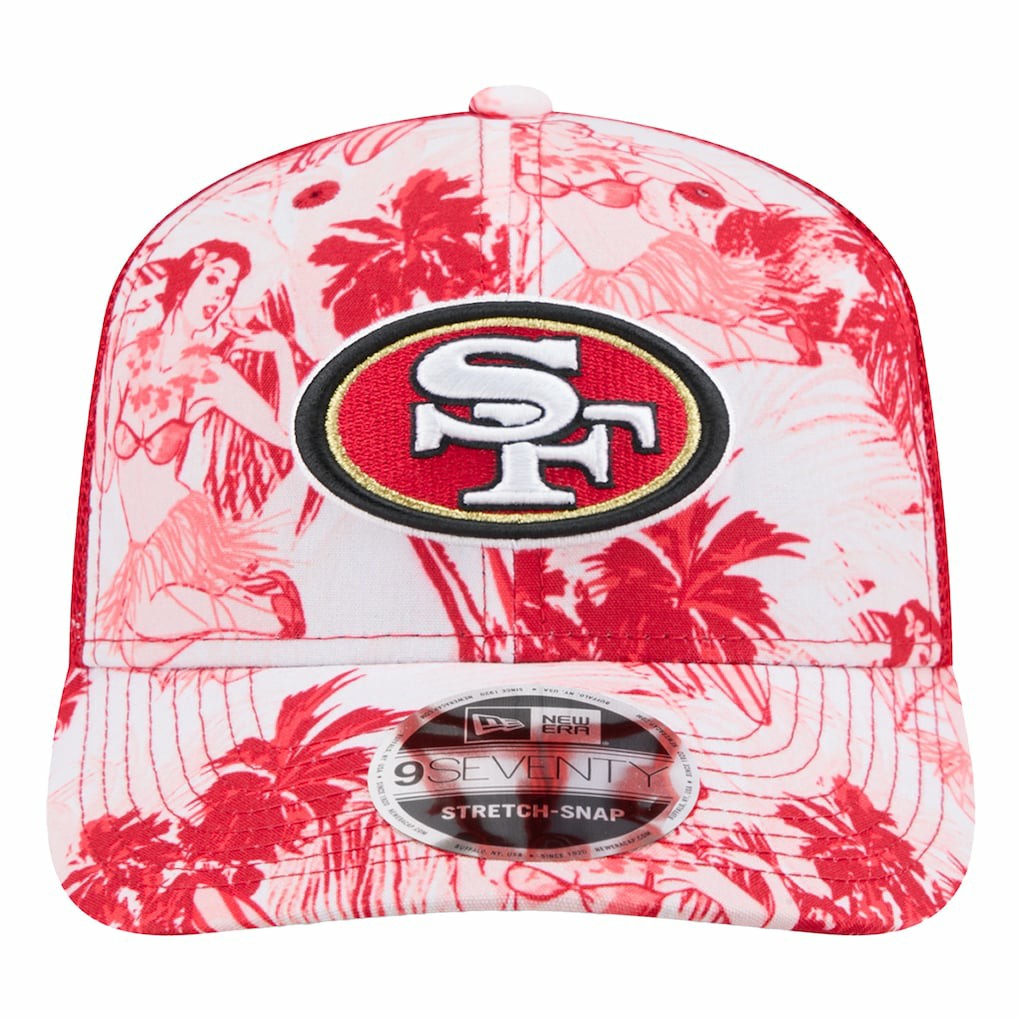 NFL San Francisco 49ers Hula 9SEVENTY Adjustable Trucker Hat