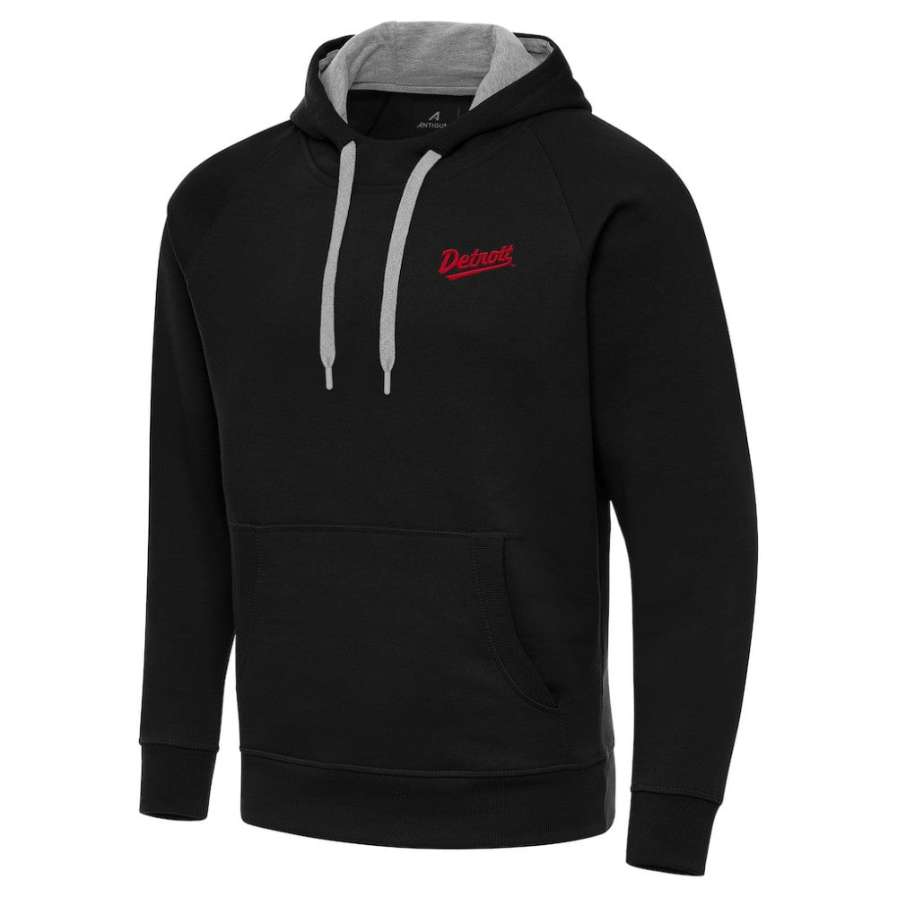 Detroit Red Wings Antigua 2025 NHL Stadium Series Victory Pullover Hoodie