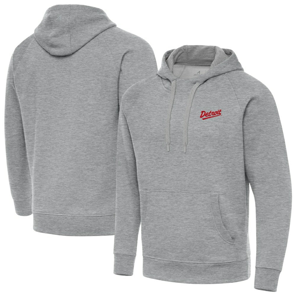 Detroit Red Wings Antigua 2025 NHL Stadium Series Victory Pullover Hoodie