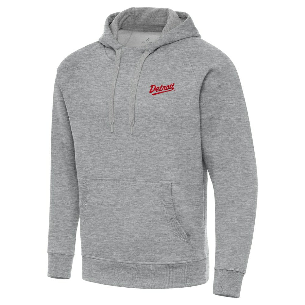 Detroit Red Wings Antigua 2025 NHL Stadium Series Victory Pullover Hoodie