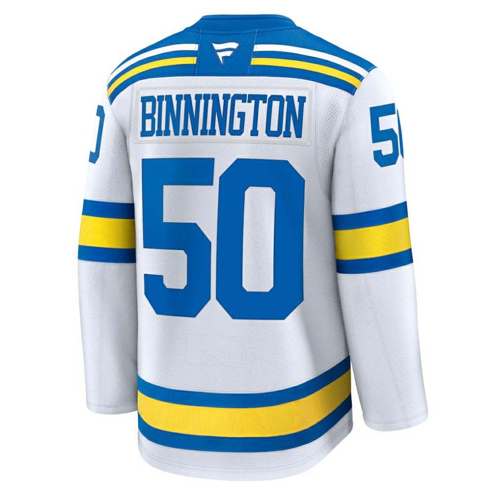 Jordan Binnington St. Louis Blues Fanatics Away Premium Player Jersey