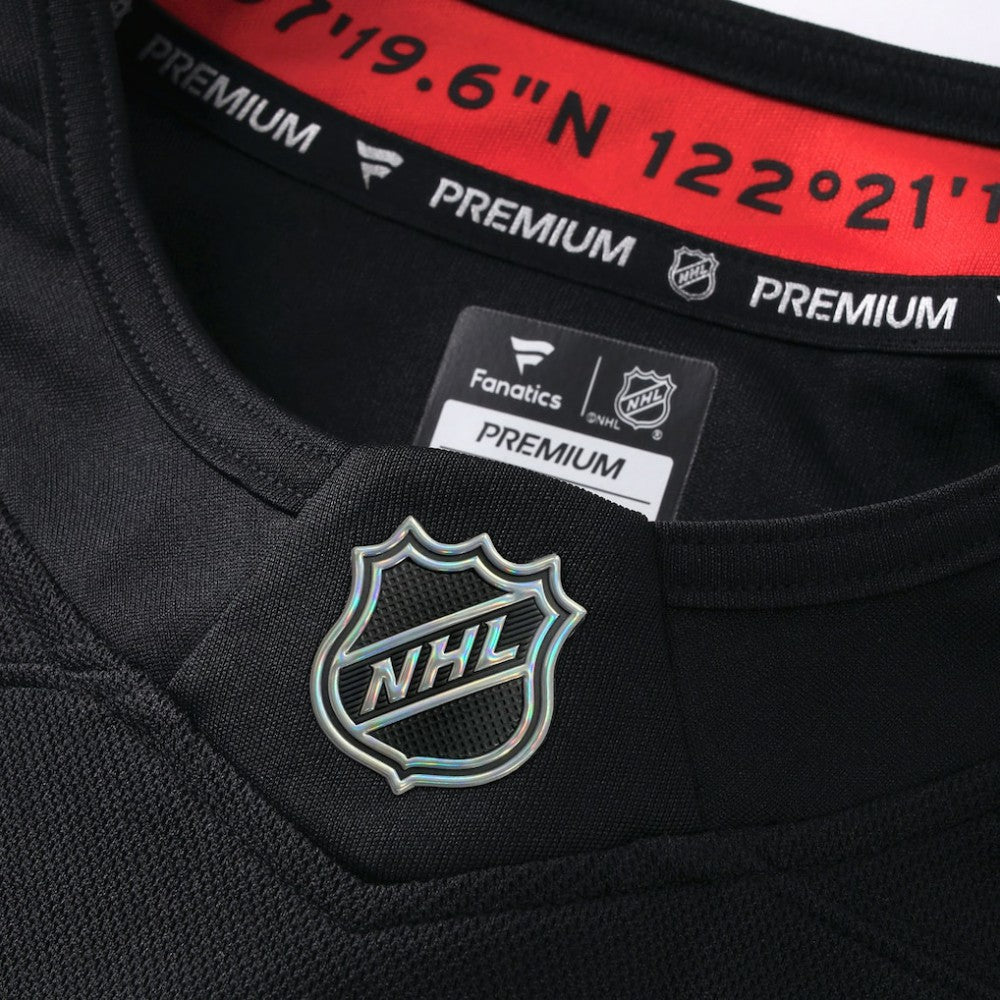 Philipp Grubauer Seattle Kraken Fanatics Alternate Premium Player Jersey