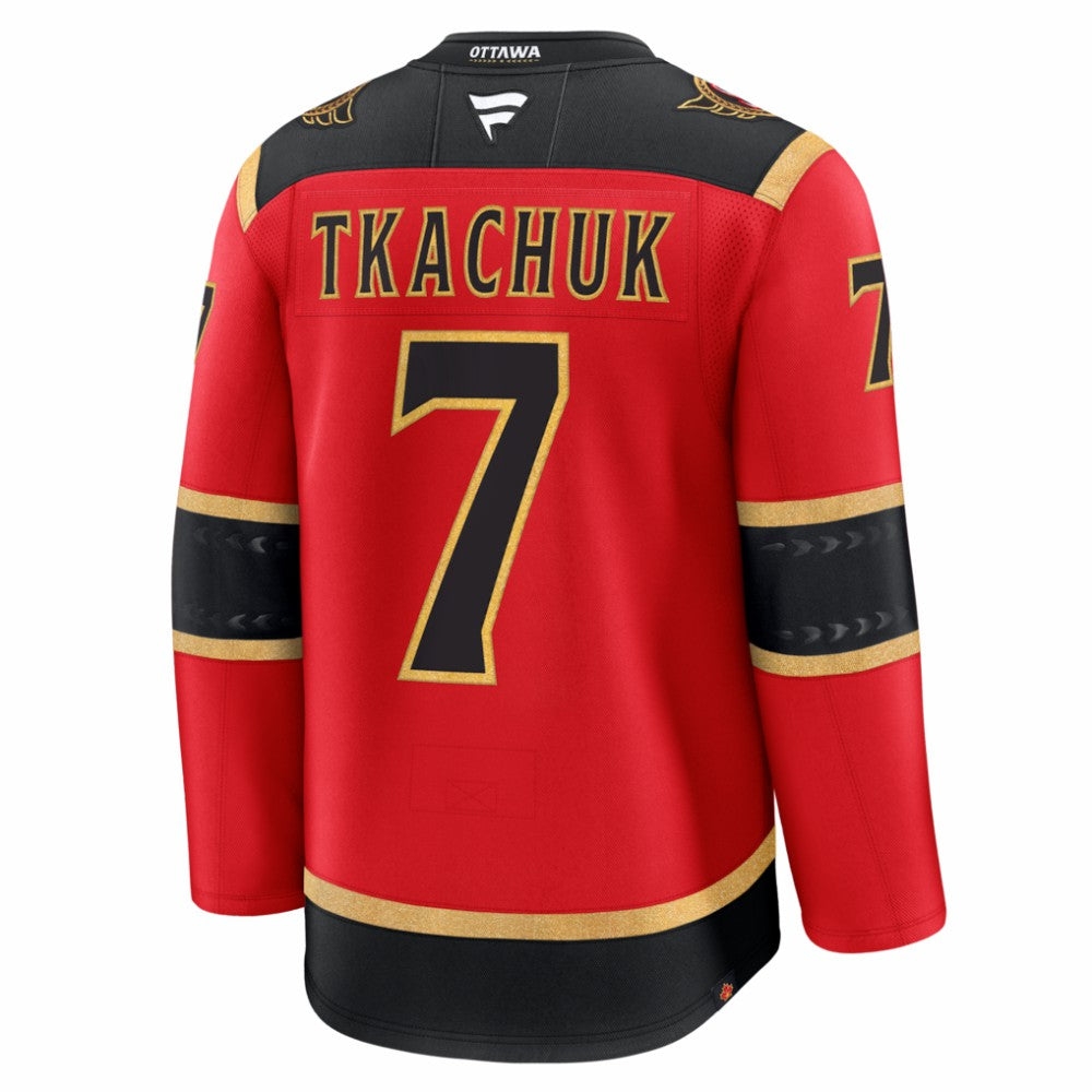 Brady Tkachuk Ottawa Senators Fanatics Alternate Premium Jersey