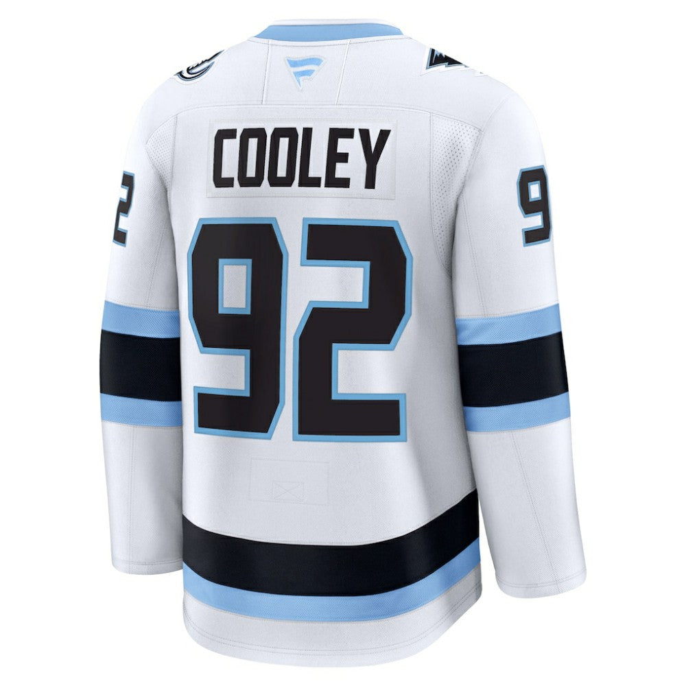 Logan Cooley Utah Mammoth Fanatics Away Premium Player Jersey