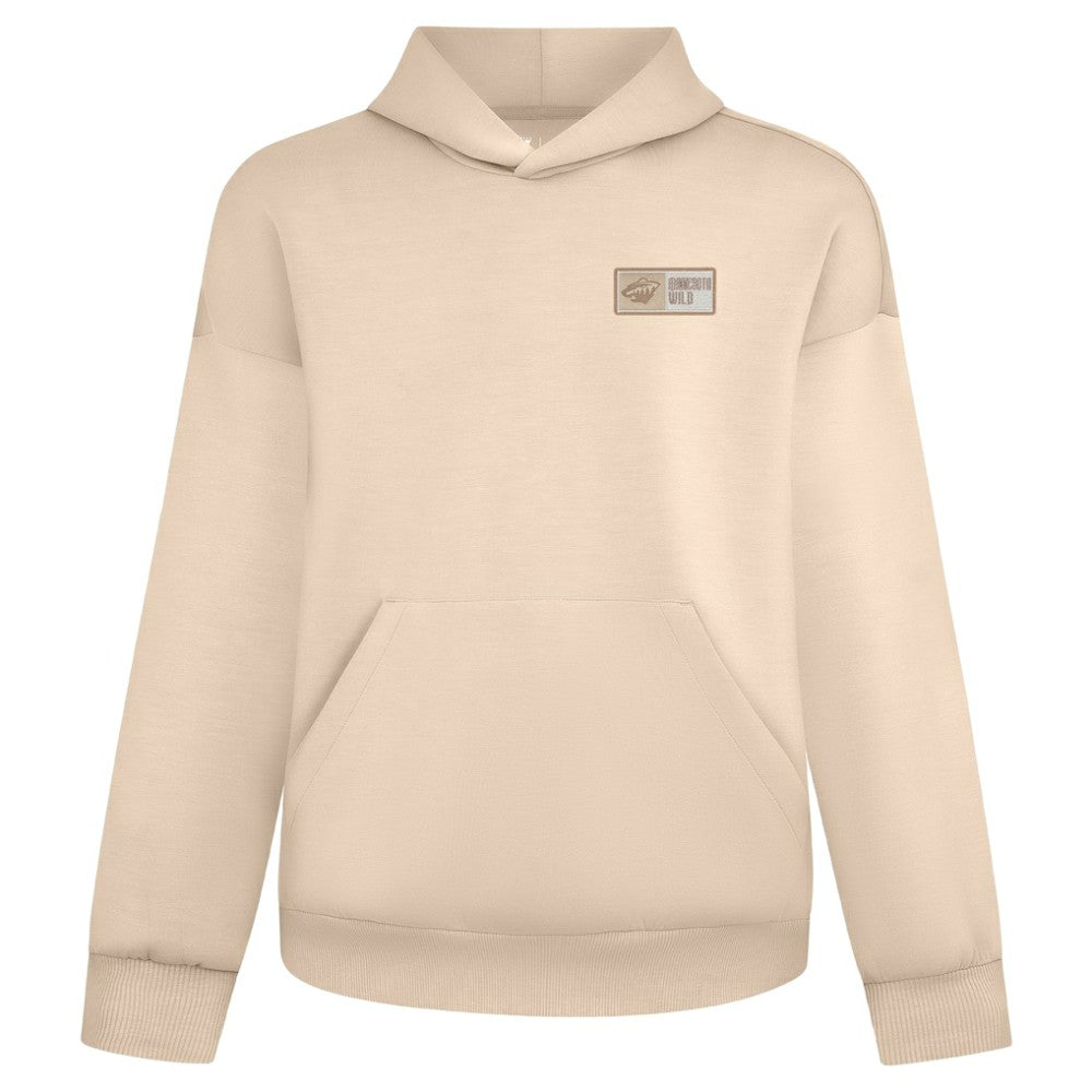 Minnesota Wild Levelwear Luxe Signature Lineage Tri-Blend Pullover Hoodie