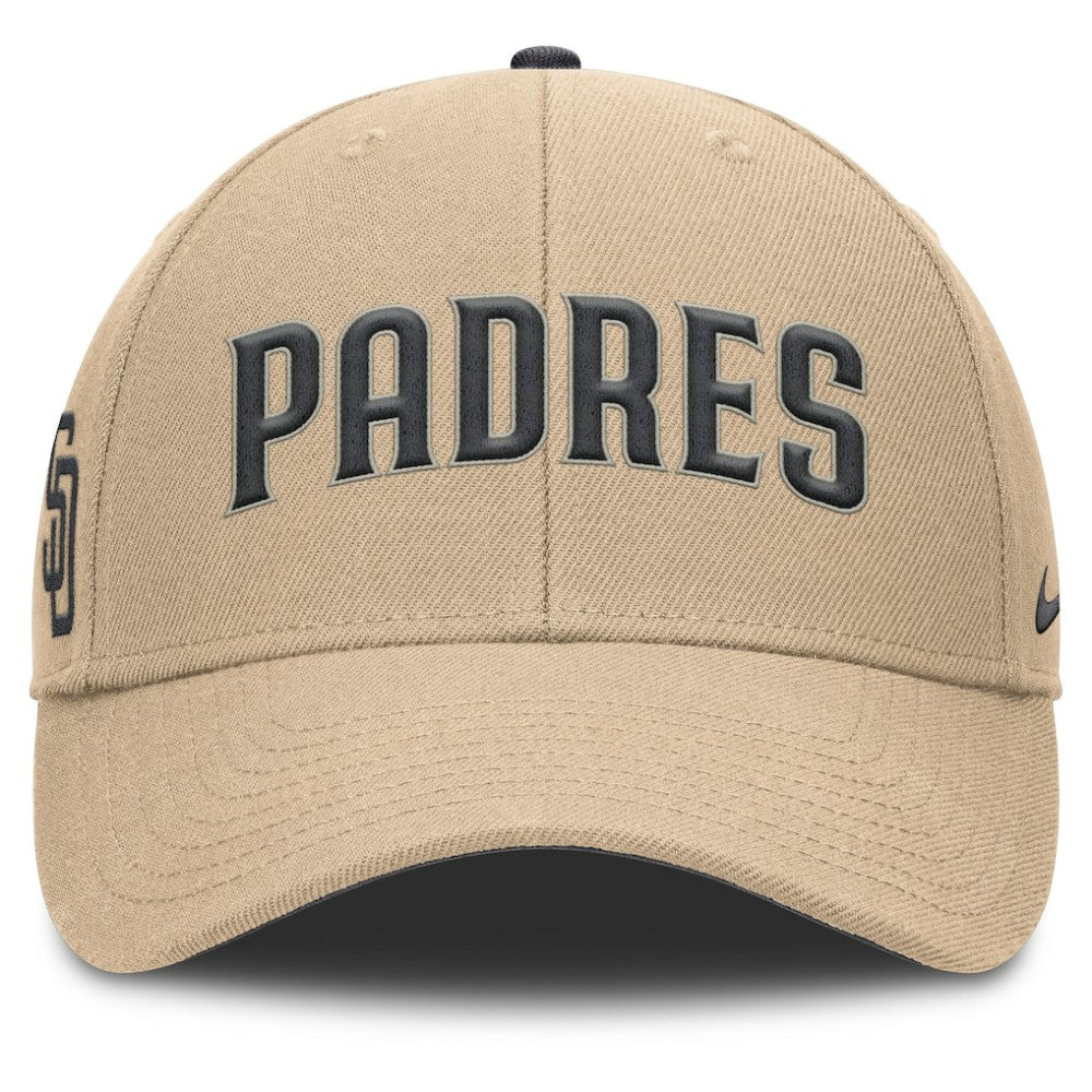 San Diego Padres Rise Adjustable Hat - Khaki | Nike