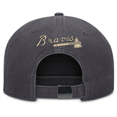Atlanta Braves Monotone Pro Adjustable Hat - Anthracite | Nike